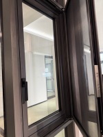 Ventanas de PVC de Doble Acristalamiento con Diseño Profesional Personalizable, Ventanas Abatibles de Aluminio con Mosquiteras para Casa