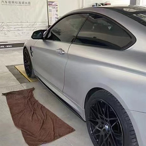 สเกิร์ตข้างคาร์บอนไฟเบอร์ทรง F36 สำหรับรถยนต์ BMW ซีรีส์ 4 รุ่น F32 Coupe / F33 Convertible / F36 ปี 2013-2019 - Product Image 6