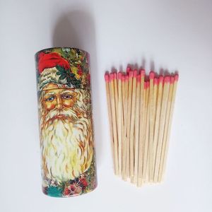 Quemador largo de madera de 4 pulgadas, cerillas de seguridad modernas, encendedor para chimeneas, farolillos de barbacoa con pelador - Product Image 5