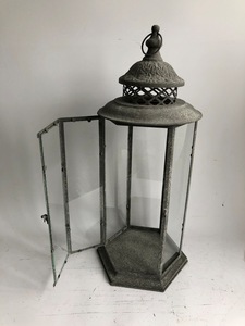 Handmade Iron Antique Candle Rustic <strong>Lantern</strong> <strong>Set</strong> for Home Decoration and Christmas Decor Customizable Print Metal Material - Product Image 3