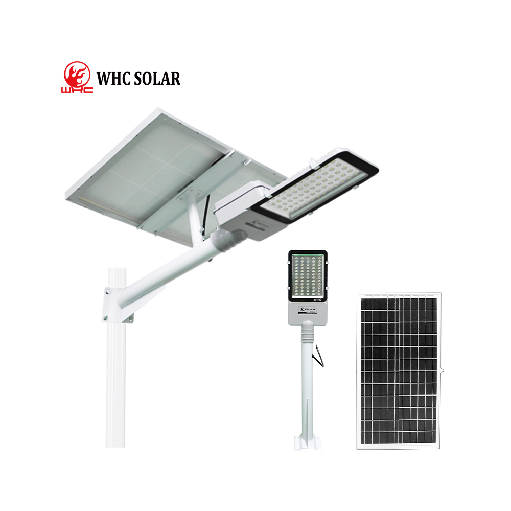 PB8180 Outdoor IP65 Waterproof 80 Watt High Brightness LiFePO4 Solar Led Street Light