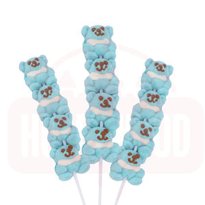 Holeyworld 45g Blue Bear <span class=keywords><strong>Guimauve</strong></span> Cordes Saveur Fruitée Sucettes Mignon Pâques Vacances Emballé Boîte Bonbons Ingrédients - Product Image 4