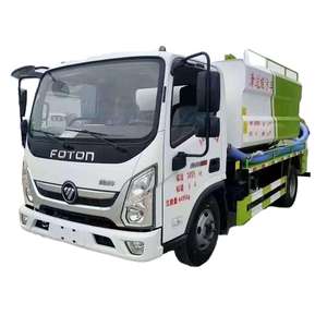 Camions d'évacuation des eaux usées Ventes directes d'usine Mini <span class=keywords><strong>pompe</strong></span> à vide Foton <span class=keywords><strong>pour</strong></span> camion d'aspiration des eaux usées <span class=keywords><strong>pour</strong></span> <span class=keywords><strong>fosse</strong></span> <span class=keywords><strong>septique</strong></span> et nettoyage des égouts - Product Image 1
