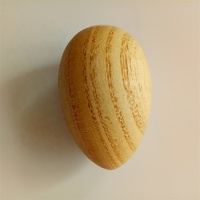Vente chaude : EHN-46, shaker à œufs en bois couleur naturelle, maracas, instruments de musique jouets, instruments Orff