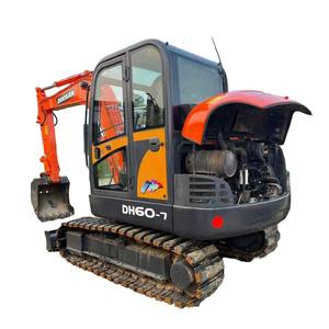 รถขุดไฮดรอลิกมือสอง Doosan DH60-7 ขนาดเล็ก 6 ตัน รถขุดตีนตะขาบมือสอง รุ่น DH55 DH70 DH90 คุณภาพสูง มีสินค้าพร้อมขาย - Product Image 1