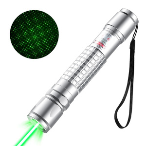 Puntero Láser con Alcance de 2000 a 3000 Metros, Puntero Láser Verde con Patrón de Estrella, Funciona con 1 Batería 18650 - Product Image 2
