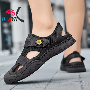 Sandalias Casuales para Hombre, Cosidas a Mano, para Exteriores, Venta Directa de Fábrica - Product Image 4