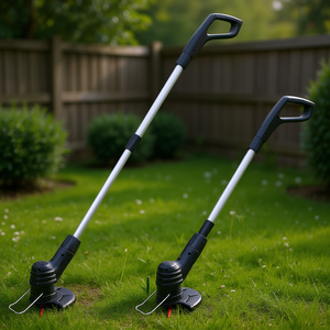 Cortadora de césped inalámbrica con 5 cuchillas, batería recargable, cortadora de hilo para cortacésped, herramienta de jardín para eliminar malezas - Product Image 2