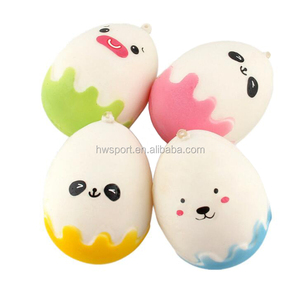 Nueva llegada en forma de huevo PU Fidget Cubes personalizable Animal Squishy juguetes para niños alivio del estrés regalos para promoción - Product Image 1
