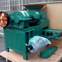 Máquina de prensado de bolas Zhongya con motor AC para materiales de construcción, alta resistencia a la formación de bolas, fácil transporte y ecológica.
