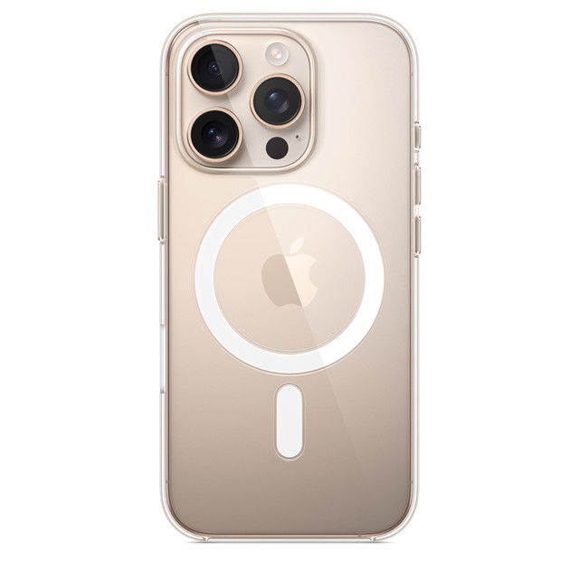 Factory Direct Wholesale Magnetic Wireless Charging Transparent Shockproof Phone Case for iPhone 17 16 Pro Max Phone Cover