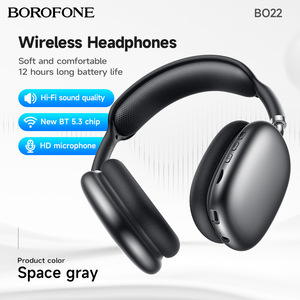 Nuevos Auriculares Bluetooth <span class=keywords><strong>BOROFONE</strong></span> BO22, Auriculares Deportivos Inalámbricos con Bajos Potentes - Product Image 1
