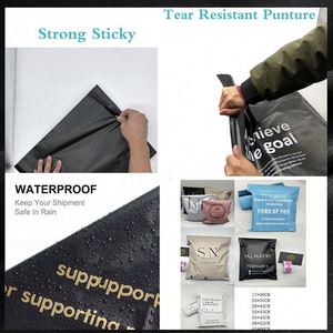 Factory Price Custom Design Recycled Poly Postal Mailer <b>Waterproof</b> Shipping Plastic Poly Bag for Clothing Shipping - Product Image 4