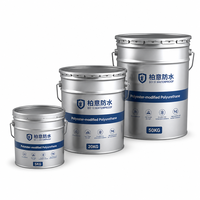 Peinture imperméable premium en polyuréthane modifié à base de polyester, pour revêtement de toiture extérieur sans joint