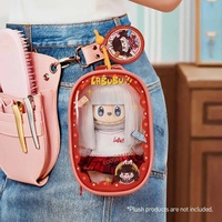 Authentique POPMART Labubu the Monsters Hair Salon Series Display Bag Blind Box Jouets Tendance Adorables Boîtes Mystères Étui de Décoration