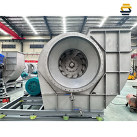 Ventilateur centrifuge industriel 4-72 pour machines à décortiquer le riz (blanchisseur / décortiqueur / polisseur) - AC 220V/380V 15 kW