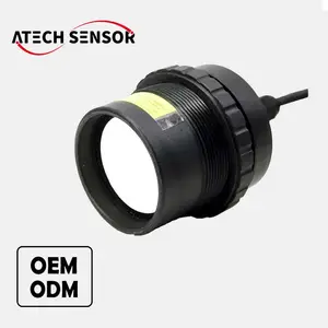 Atech-sensor ultrasónico de profundidad de agua, 420ma, RS485, transmisor de nivel de agua