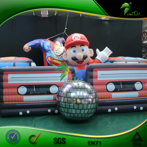 Tùy chỉnh bơm hơi khổng lồ siêu nhân 2D quảng cáo inflatables bóng HongYi PVC đồ chơi bơm hơi - Product Image 4