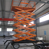 Chariot élévateur à ciseaux hydraulique semi-automatique/manuel Skylift 4m 6m 8m 10m 12m 14m