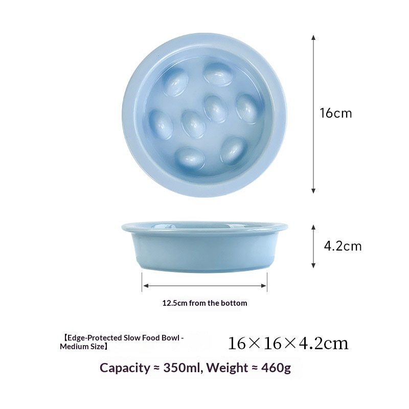 Slow Feeder Bowl (Blue)