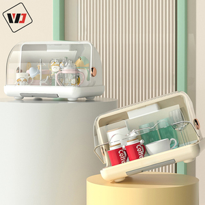 Best Verkopende Babyfles Droogrek Met Grote Capaciteit Opslagcontainer Stabiele Bodem Ruimtebesparing Gemaakt Van Duurzaam Pp-Materiaal - Product Image 5