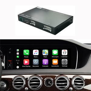 Module Smartbox sans fil <span class=keywords><strong>CarPlay</strong></span> pour voiture Road Top NTG5.0, Android <span class=keywords><strong>Auto</strong></span>, <span class=keywords><strong>Apple</strong></span> <span class=keywords><strong>CarPlay</strong></span> pour Mercedes Benz Classe S W222 2014-2018 - Product Image 1