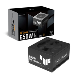 Nuevo en Stock: Fuente de Alimentación TUF Gaming 650W Bronze ATX3.1 Totalmente Modular, Certificación 80 PLUS, con Conectores de 24/20 Pines para PC de Escritorio - Product Image 1