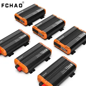 FCHAO从欧洲仓库免费送货，无增值税快速到达1200W 1500W 2KW 3KW离网太阳能逆变器230V 12V 24V