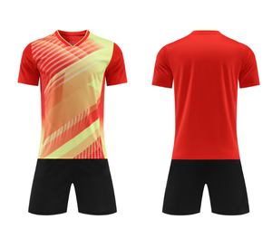 Pengiriman Gratis Jersey Sepak Bola Retro Kualitas Tinggi Buatan Thailand oleh Produsen, Set Sepak Bola Cepat Kering dan Bernapas - Product Image 2