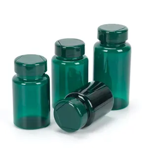 Kunden spezifische 120cc 150cc PET Plastik pille Kapsel flasche Health Care Straight Vitamin Flaschen