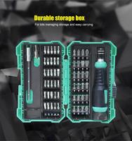 57In1 Proskit SD-9857M tournevis ensemble d'outils embouts de tournevis de précision embouts électroniques barre d'extension téléphone tablettes outils de réparation