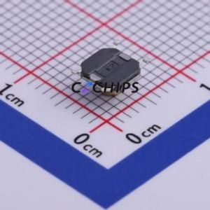 TS-1076S-A9B3 Tactile Switch SMD-4P,5.2x5.2mm Switch Single Pole Single Throw Round Button 2.5N 5.2mm - Product Image 2