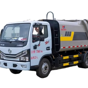 <span class=keywords><strong>Camion</strong></span> compacteur à ordures de 8 mètres cubes pour la collecte des ordures qui fuient. - Product Image 1