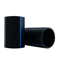 Tuyaux en plastique souple HDPE PN16 durables DN20-DN800 20mm-800mm ZHENGXIN ZX-0100 Surface lisse Résistant aux produits chimiques et aux UV Thermofusible