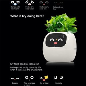 Macetas Inteligentes Mini para Plantas con 49 Expresiones, 7 Sensores Inteligentes y Chips de IA que Facilitan y Divertidos el Cultivo de Plantas - Product Image 4