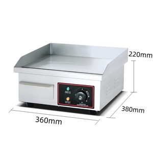 Pemanggang Listrik 220V Baja Tahan Karat Komersial untuk Restoran Katering Peralatan Dapur Profesional - Product Image 3