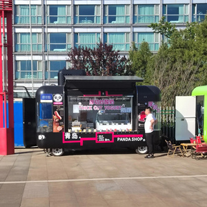 <b>Hot</b> Sale Business Night Market Breakfast Teppanyaki Fried Skewers Snack Cart Grill Mobile Food Truck - Product Image 3