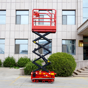 New Toilet Mobile Lift Man Lift Aerial <strong>Work</strong> <strong>Platform</strong> for Sale Remote Control Factory in China
