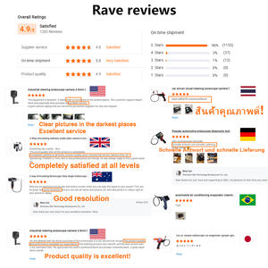 Endoscope industriel QBH Hb45s endoscope vidéo haute définition précision 1m câble entretien préventif tests non destructifs - Product Image 5