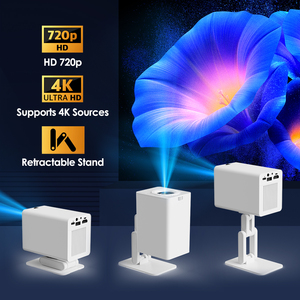 2025 Mới Phát Hành <span class=keywords><strong>Mini</strong></span> Xách Tay Thông Minh Android <span class=keywords><strong>100</strong></span> ANSI <span class=keywords><strong>Lumens</strong></span> Wifi Rạp Chiếu Phim Có 720P Video LCD Rạp Hát Tại Nhà Máy Chiếu - Product Image 3
