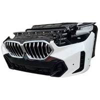 Kit Completo de Parte Delantera para BMW X6 G06: Parachoques + Faros + Radiador + Rejilla