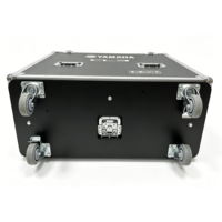 Flight case robuste sur mesure pour console de mixage numérique YAMAHA CL3 avec couvercle rabattable, 3 portes et 4 roues
