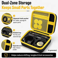 Étui rigide externe personnalisé en EVA, étanche, portable, pour disques durs 2,5 et 3,5 pouces, sac de protection pour outils