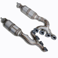 Nouveau catalyseur d'échappement personnalisé YueYang en acier inoxydable S409 pour BMW 550i 2006 N62/TU N62B48 4.8i V8 Euro5