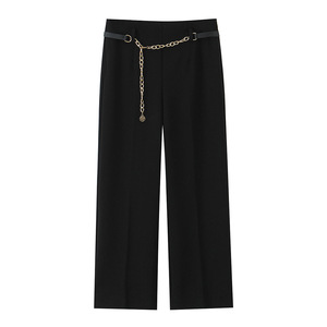 Otoño nueva <span class=keywords><strong>mujer</strong></span> estilo americano Simple versátil manga larga <span class=keywords><strong>traje</strong></span> de doble botonadura <span class=keywords><strong>chaqueta</strong></span> pantalones con decoración de botones - Product Image 4