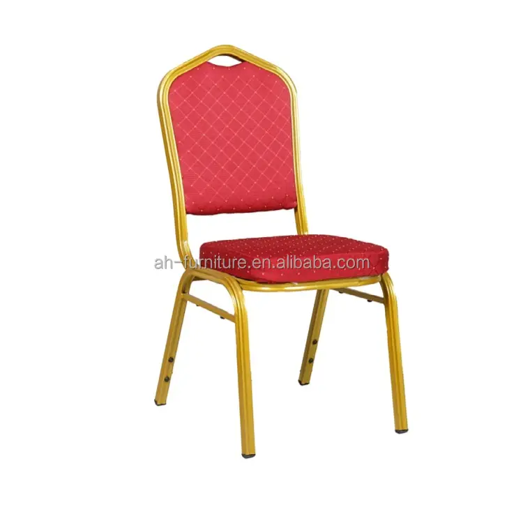 Muebles de Hotel con cubierta de tela, marco de hierro para banquete, comedor, silla de hotel, venta a granel, precio de fábrica