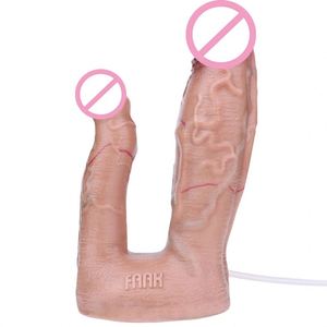 New Arrival Double Realistic Squirting <b>Dildo</b> with Suction Cup Anal <b>Dildo</b> for G-spot & Prostate Massage Adult Toy for Men - Product Image 5