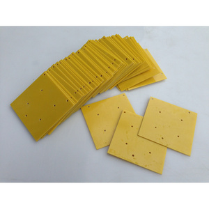 Feuille d'isolation en fibre de verre et résine époxy jaune 3240 pour batterie au lithium, résistance aux hautes températures, gravure et découpe - Product Image 1