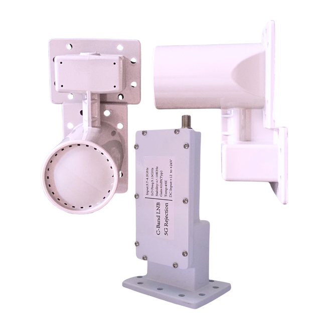 Universal Ku Band Single LNB Satellite TV Antenna with LNBF Holders TV Accessories for Norsat