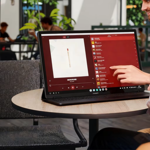 21.5นิ้วจอภาพแบบพกพา IPS FHD 1080P USB-C & <span class=keywords><strong>MINI</strong></span> <span class=keywords><strong>HDMI</strong></span> สำหรับแล็ปท็อปโทรศัพท์สวิตช์ PS5 Xbox - Product Image 1